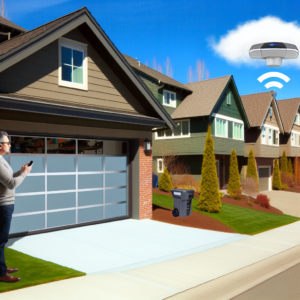 Wi-Fi enabled garage door opener