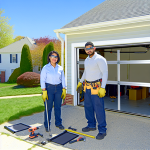 Professional garage door installation